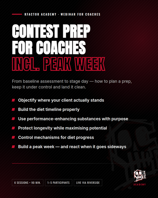 Die Wettkampfvorbereitung inkl. Peakweek für Coaches - Webinar